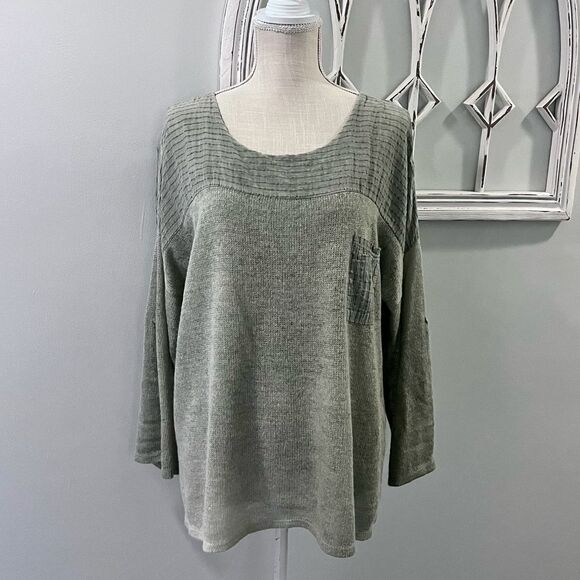 Belle France Lagenlook sweater large mohair bend - Picture 6 of 7